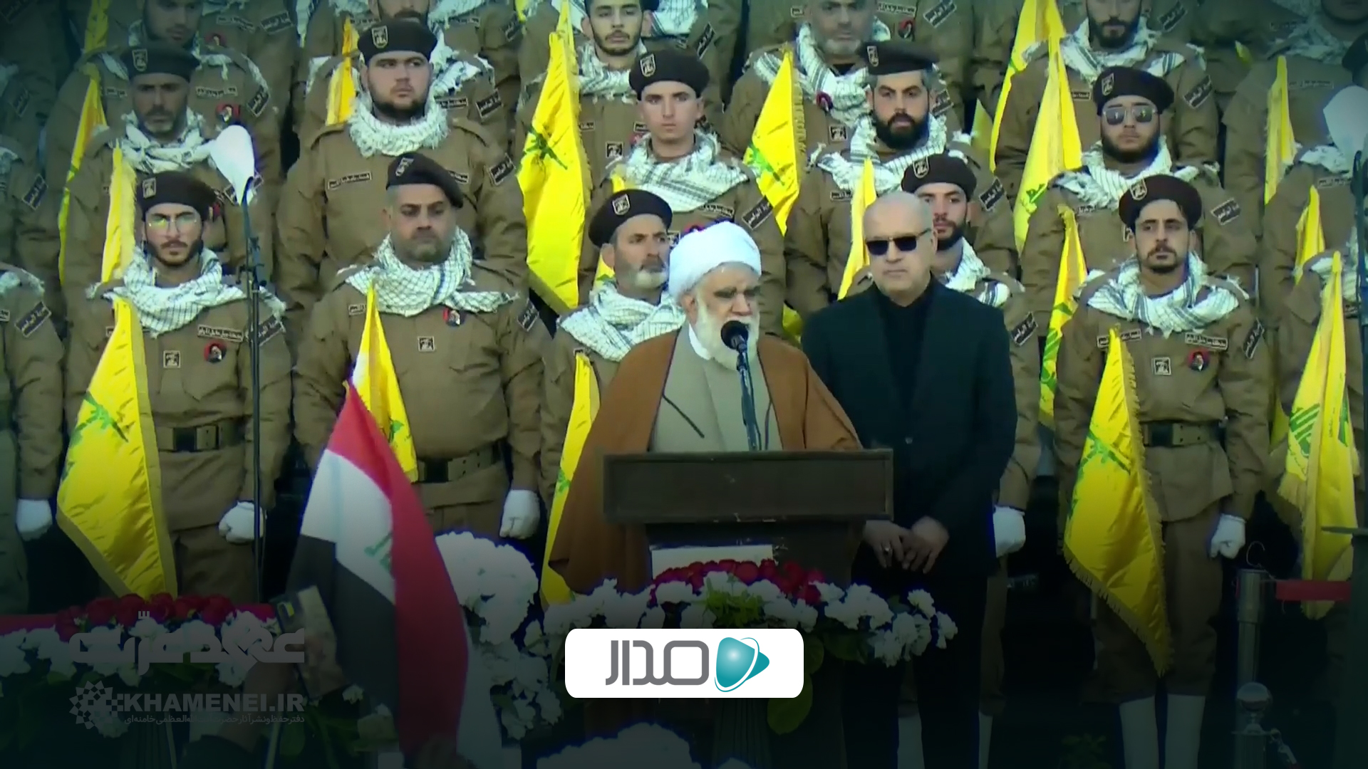 سخنان عضو هیأت نمایندگان اعزامی رهبر انقلاب به لبنان در مراسم تدفین سیدهاشم صفی‌الدین